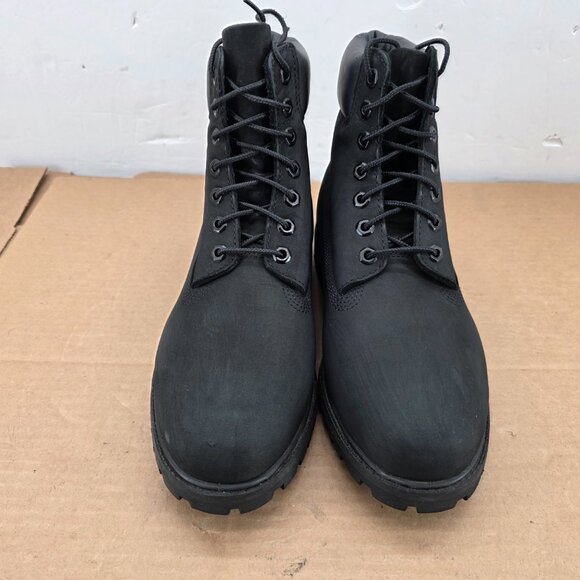 Timberland Men’s 9 M Black Leather Premium 6-Inch Waterproof 400gr Boots 10073 - Picture 2 of 16
